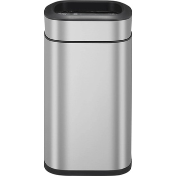 Image 1 of EKO-Europe Кош за отпадъци EKO OLI-CUBE отворен (20 л) - хром мат (EKO 903620 - Matt s/s)