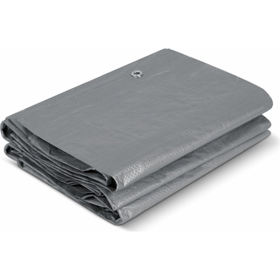 Plonos 450006 krycí plachta 6 x 8 m 120 g/m² šedá