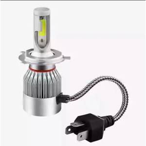  Комплект от 2 броя led ЛЕД диодни крушки за фар фарове h4 Х4 12v 36w