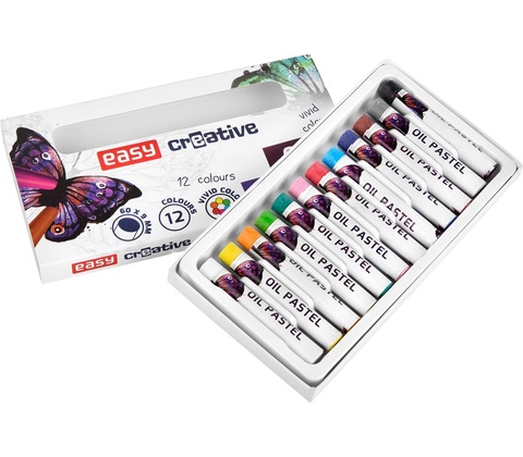 Easy Art olejové pastely 12 ks