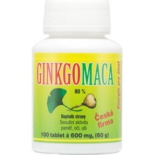Hemann Ginco Maca 80% 100 ks