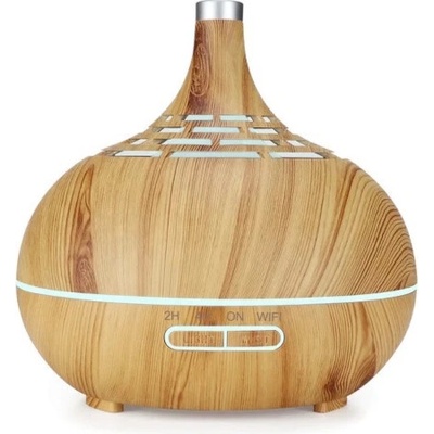 Hütermann W150 smart aroma difuzér světlé dřevo ultrazvukový 400 ml