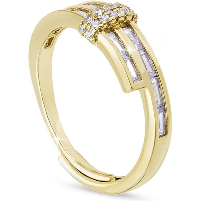 Biju Pozlacený prstýnek zlatem 0517 4000517 6