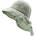 maximo Детска шапка с козирка Maximo Kids' Mini Girl Frill Neck Protector Tie Hat - Lightjade - размер 51 cm (904-6356-0214)