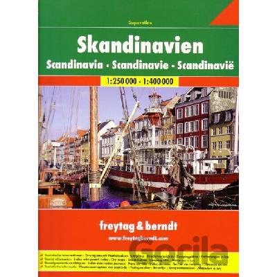 Superatlas Skandinavien 1:250 000 * 1:400 000