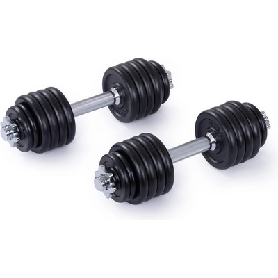Trinfit Set jednoručních nakládacích činek 30 mm 2 x 15 kg