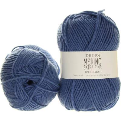 Drops Merino Extra Fine 13 modrá bouře