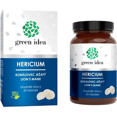 Green Idea Hericium Korálovec ježatý 60 kapsúl