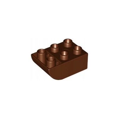 LEGO® 98252 Duplo Kocka 2X3 Hnedá