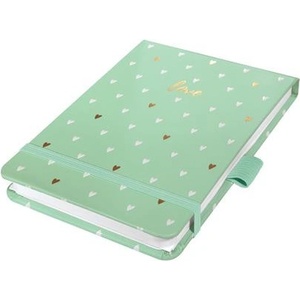 Sigel Jolie Mint Love exclusive hardcover dot grid notebook 110x79 mm (SIJN396)