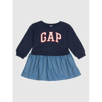 GAP Бебешка рокля с логото на GAP GAP | Sin | Момичешки | 4 години