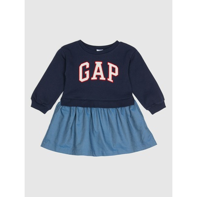 GAP Бебешка рокля с логото на GAP GAP | Sin | Момичешки | 4 години
