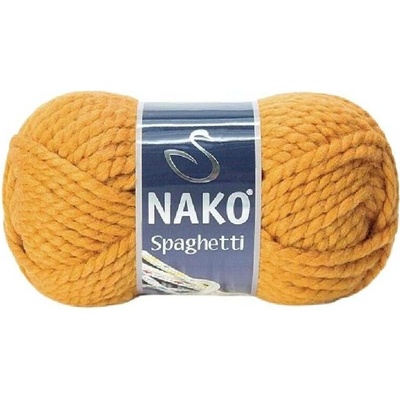Pletací příze Nako Spaghetti 941 - žlutá