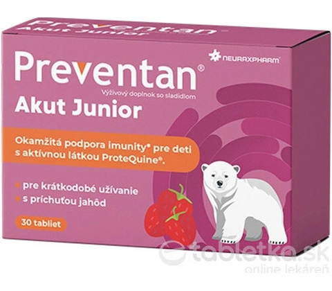 Preventan Junior Akut 30 tabliet