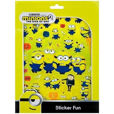 Klasické nálepky mimoni undercover 383 ks
