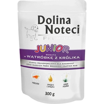 Dolina Noteci Долина Нотэци Премиум Джуниор Богат С Кролешки Черен Дроб 300 г
