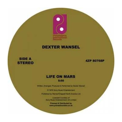 Dexter Wansel - Life On Mars The Sweetest Pain LP