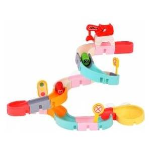 Jokomisiada Bath toy slide track for water cars 37pcs ZA5926
