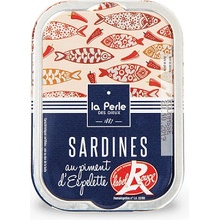 La Perle des Dieux Francouzské sardinky s Espelette paprikou 115g