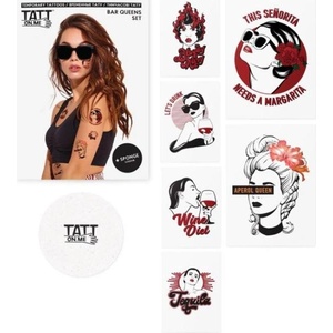 TATTonMe Татуировки за жени Комплект Барова кралица (TSBarQueens)