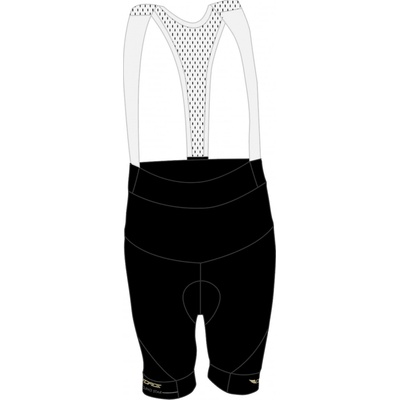 Force Gold dámské se šráky a vložkou černo-zlaté