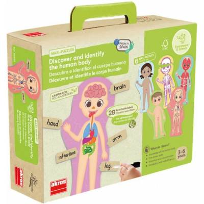 Maxi puzzle - Objav ľudské telo