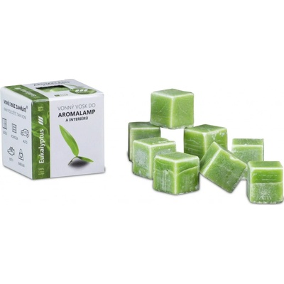 Kozák prírodný vonný vosk do aromalámp a interiérov Eukalyptus 8 kociek 30 g
