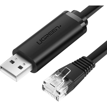 UGREEN Конзолен кабел за мрежови устройства Ugreen CM204, USB - RJ45, 1.5m (CM204)