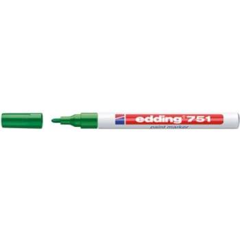 edding Paint маркер Edding 751 Объл връх 1-2 mm Зелен (703025-04)