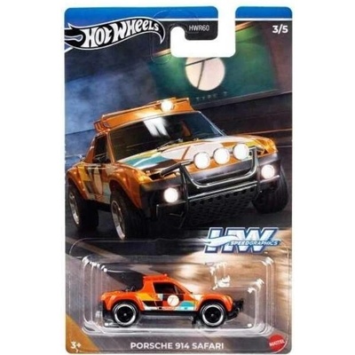 Mattel Hot Wheels Speed Graphics Porsche 914 Safari