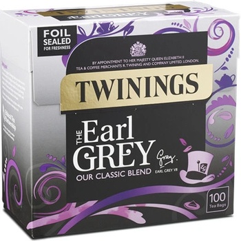 Twinings Černý čaj EARL GREY 100 s. 250 g