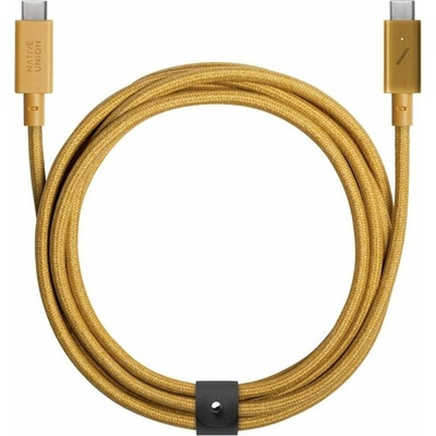 Native Union BELT-PRO2-KFT-NP USB-C - USB-C, 2,4m, zlatý
