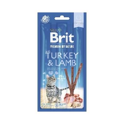 Brit Premium by Nature Cat Sticks with Turkey & Lamb 3 ks