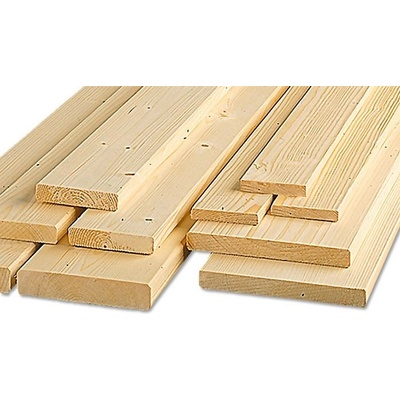 Rettenmeier Hoblované prkno, 2400 × 114 × 19 mm, smrk/jedle 3420005002400
