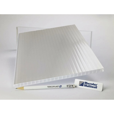 Macrolux Polykarbonátová deska 10 mm 3 komorový HS Reflect 2000 x 1050 mm opál 1 ks