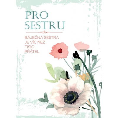 Přání pro báječnou sestřičku