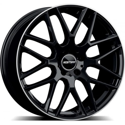 GMP BERGHEM 10x22 5x112 ET18 black diamond lip