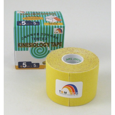 Temtex Classic tejpovací páska žltá 5 cm x 5 m