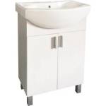 InterCeramic Мебел за баня pvc icp 5544 - 2 врати с порцеланов умивалник 4255 (icp 5544)