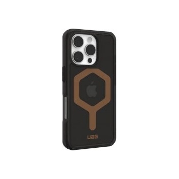 Urban Armor Gear Case Plyo MagSafe for iPhone 16 Pro Max Black-Bronze (114481114085)