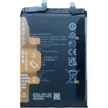 Huawei Honor HB426493EFW Съвместима Литиево-полимерна Батерия 3.87V / 3900mAh за Honor 50 SE / Huawei nova 9 SE