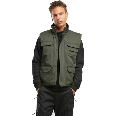 BRANDIT Потник Brandit Safari vest - Green (Olive)
