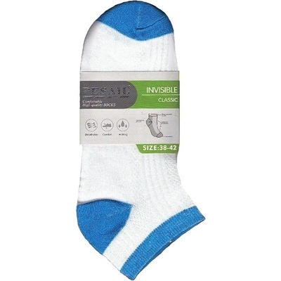 AlysiaCZ dámské ponožky VDP116 bílá modrá