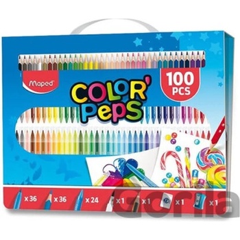 Color'Peps Box Výtvarná súprava 100 ks