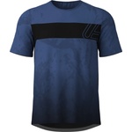 Löffler Мъжка фланелка с къс ръкав за колоездене Löffler MTB T-Shirt Raider Cycling jersey - Navy - размер 50 (EU) (056-3935-0313)