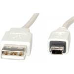 Roline Cable USB2.0 A-Mini 5pin, Value 11.99. 8718 (11.99.8718)