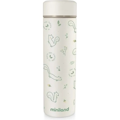 Miniland Термос с меко покритие Miniland - Natur, катеричка, 450 ml (89262)