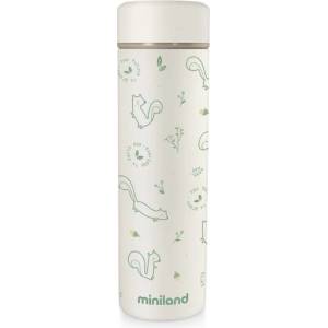 Miniland Термос с меко покритие Miniland - Natur, катеричка, 450 ml (89262)