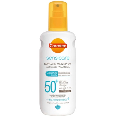 Carroten Sensicare мляко спрей SPF50+ Слънцезащитен продукт унисекс 200ml