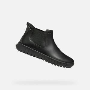Geox Черни дамски боти Geox Flextride Plus Geox | Cheren | ЖЕНИ | 37